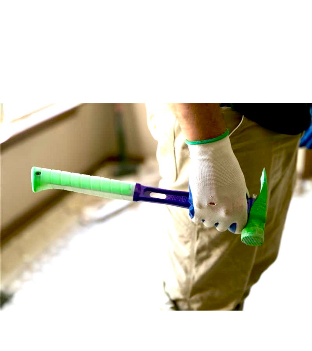 M1 MILLED FACE FRAMING HAMMER HEAD - GREEN