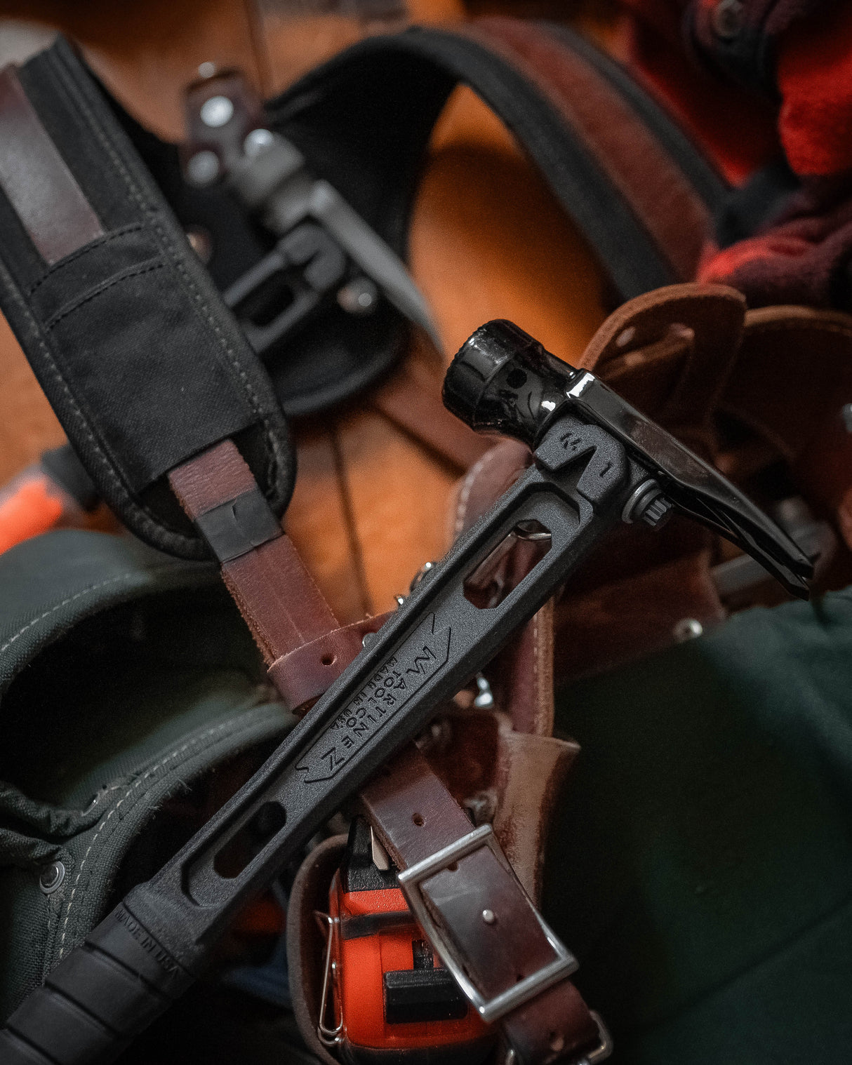 Martinez Murdered-Out 15 oz M1 Milled Face Titanium Framing Hammer