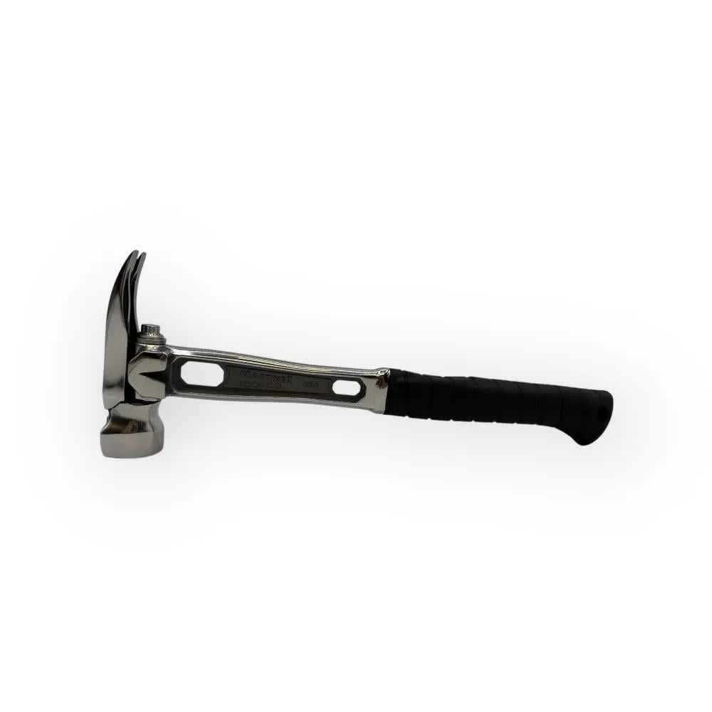 M4 Titanium Handle 12oz Smooth Steel Head Polished Precision Curved Grip Finish Hammer MZ4508_PL