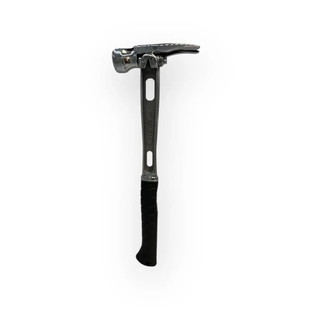 M4 Titanium Handle 12oz Smooth Steel Head Polished Precision Curved Grip Finish Hammer MZ4508_PL