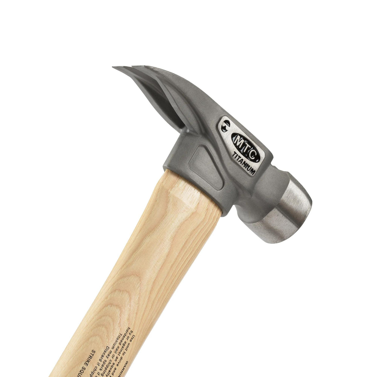 14'' Titanium Head O Nose Finish Head Wood Handle