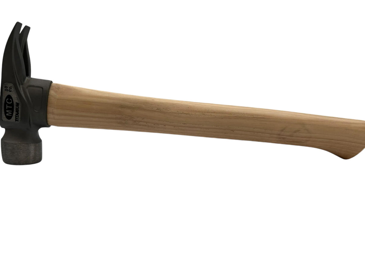 14" Titanium Head D Nose Finish Head Wood Handle