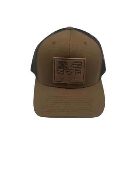 Martinez Range Leather Hat - Coyote Brown