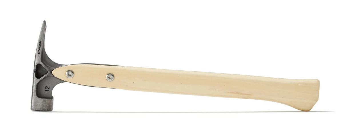 MTC - Classic 12 Oz Titanium Head Framing Hickory Wood Handle