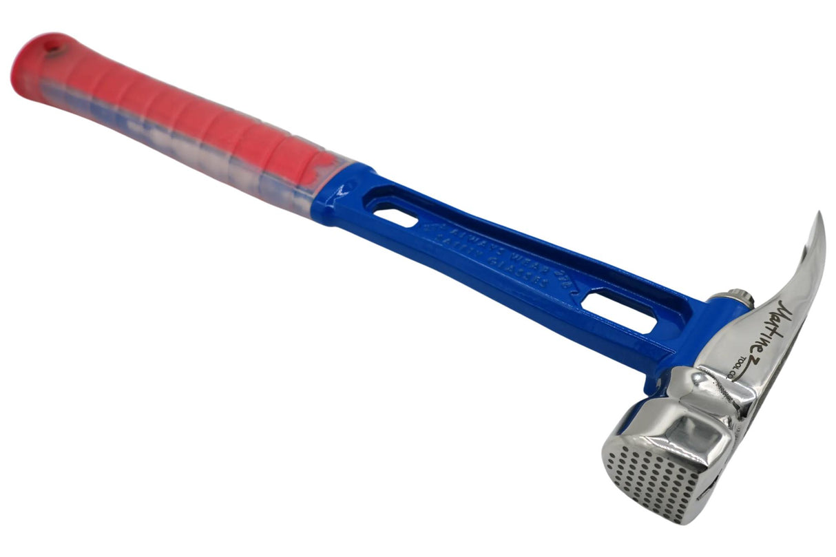 America's 250th 12oz Polished M4 Dimple Etched American Flag Face Titanium Finishing Hammer