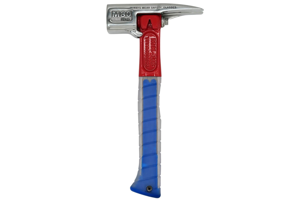 MARTINEZ POLISHED PATRIOT 36 OZ. SMOOTH FACE SLEDGE HEAD HAMMER - VICTORY SPECIAL EDITION