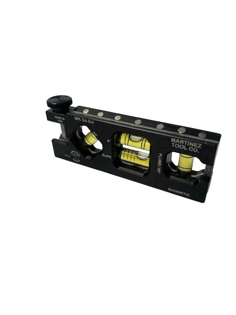 Martinez Titanium 5" Magnetic Torpedo and Conduit Level - Black