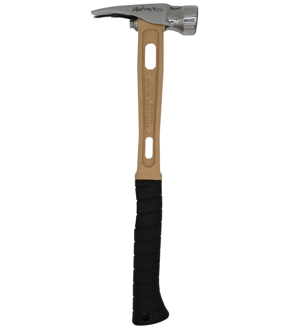 Reaper Sand 15oz M1 Polished Milled Etched American Flag Face Titanium Framing Hammer