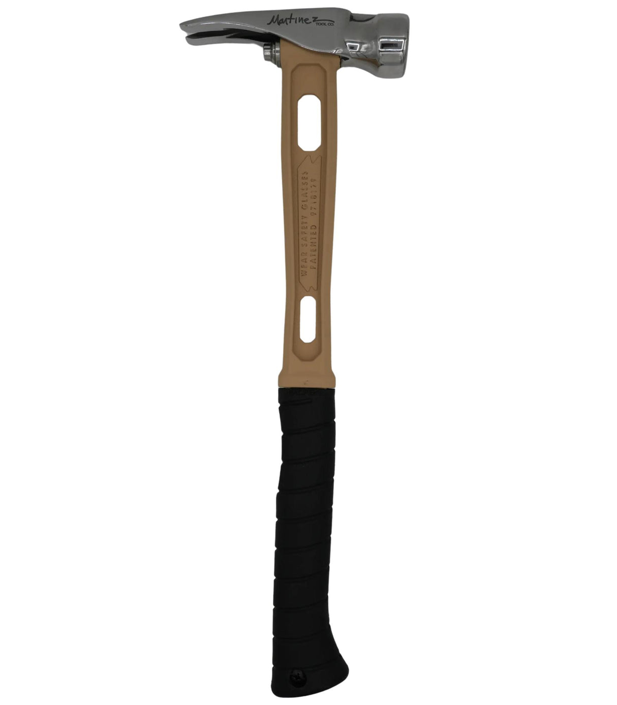 Reaper Sand 15oz Polished M1 Smooth Etched American Flag Face Titanium Framing Hammer