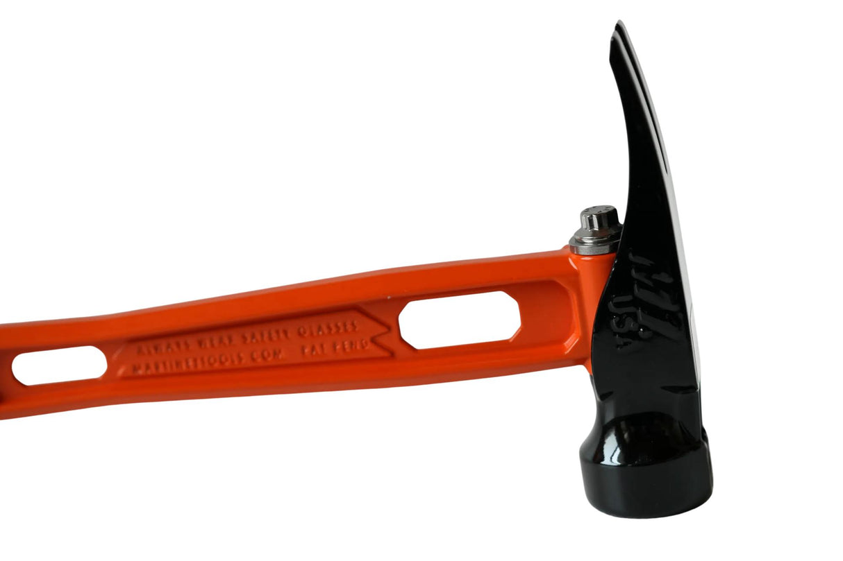 Martinez Lock Up 15oz M1 Titanium Milled Face Framing Hammer