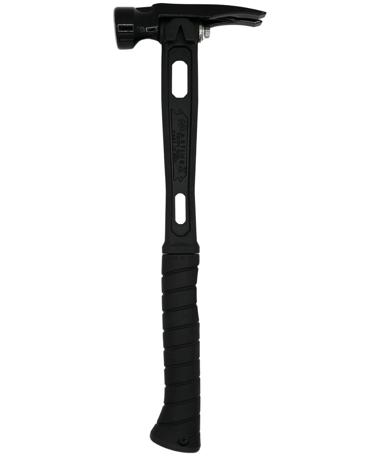Martinez Murdered-Out 15 oz M1 Smooth Face Titanium Framing Hammer