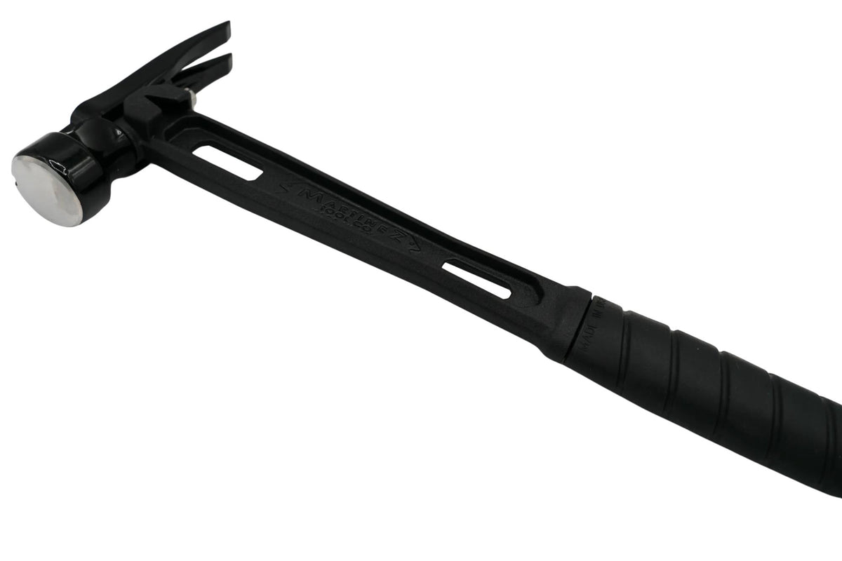 Martinez Murdered-Out 15 oz M1 Smooth Face Titanium Framing Hammer