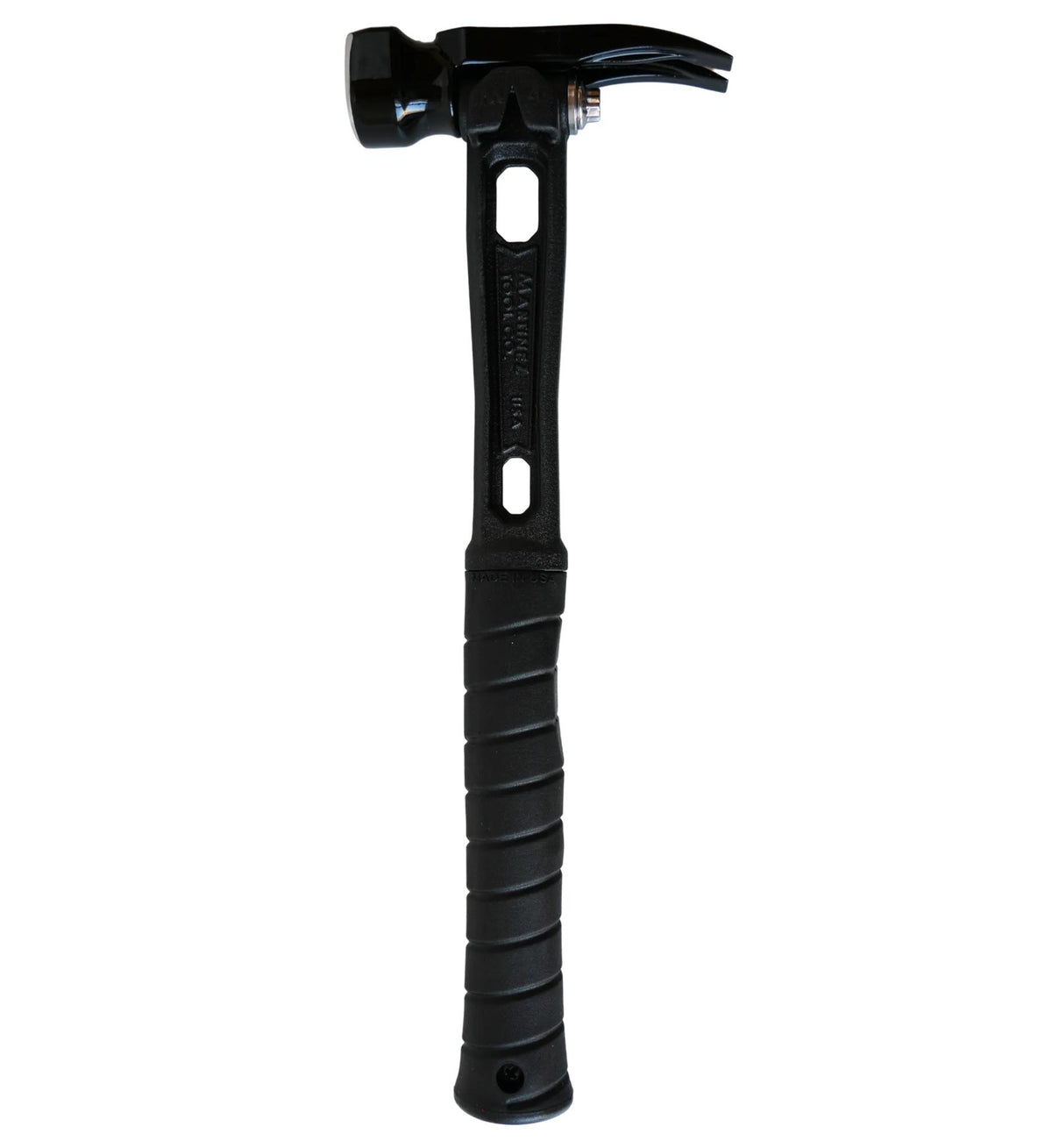 Martinez Murdered Out 12 Oz M4 Smooth Face Titanium Finish Hammer