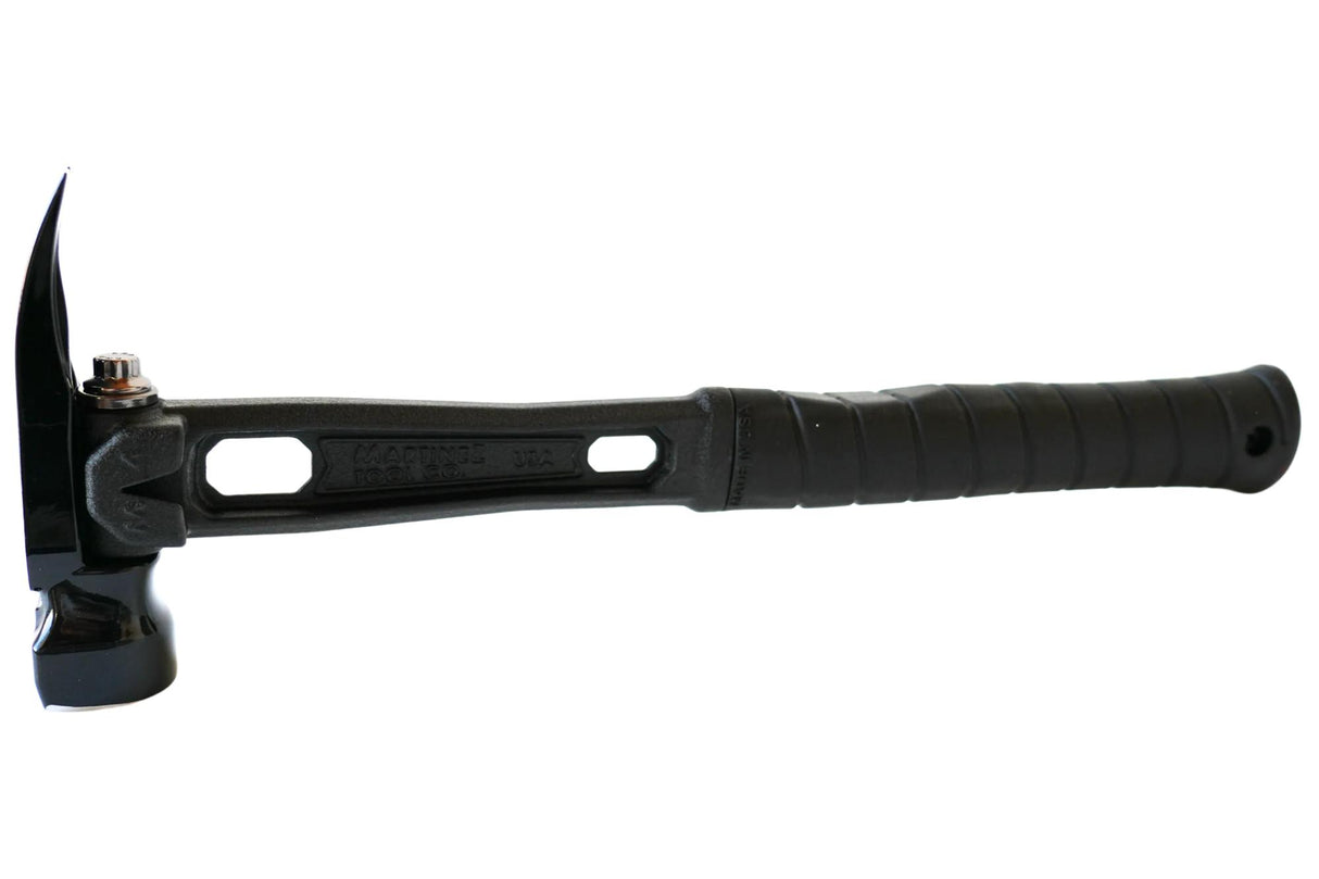 Martinez Murdered Out 12 Oz M4 Smooth Face Titanium Finish Hammer