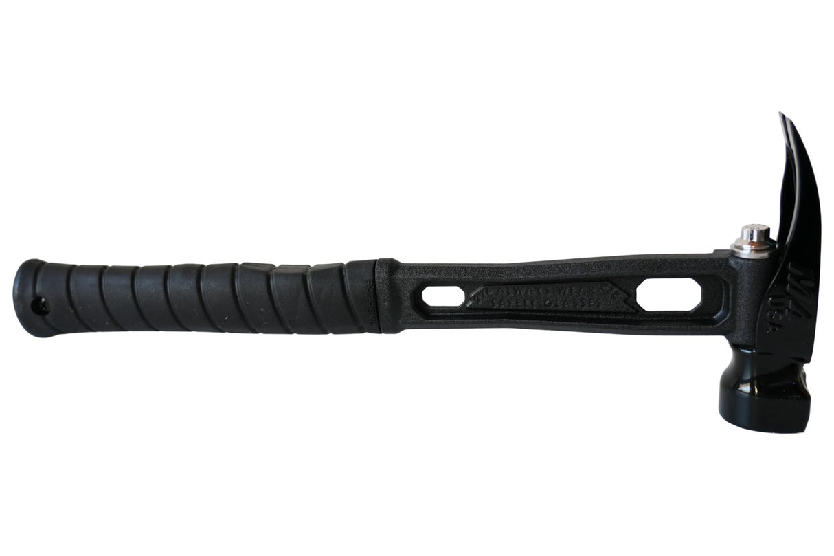 Martinez Murdered Out 12 Oz M4 Smooth Face Titanium Finish Hammer