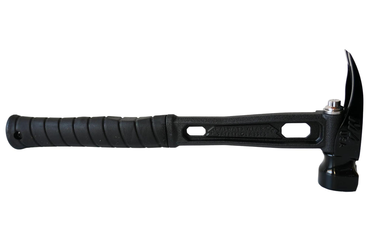 Martinez Murdered Out 12 Oz M4 Smooth Face Titanium Finish Hammer