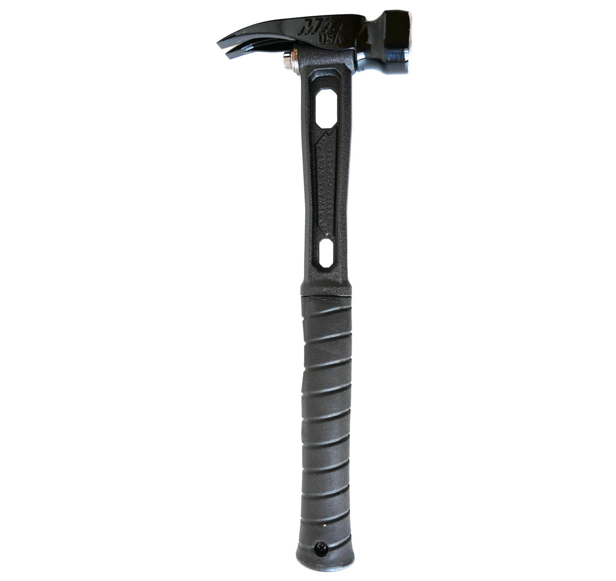 Martinez Murdered Out 12 Oz M4 Smooth Face Titanium Finish Hammer