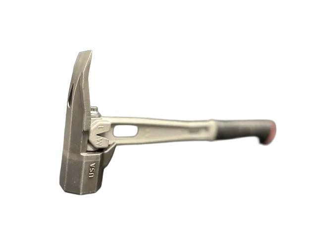 M79 Sledge Head M1 Natural Titanium Handle with a Curved Grip Framing Hammer - Signature Series