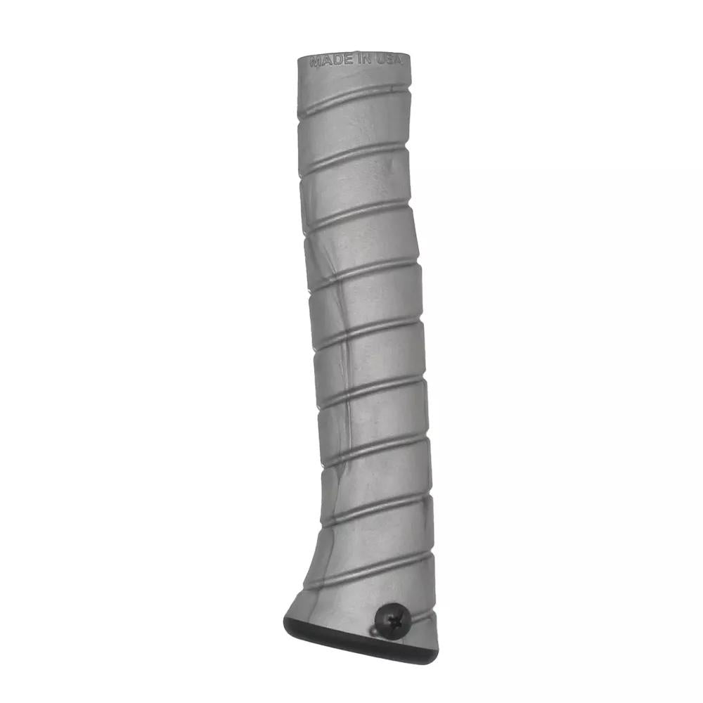 M1/M4 Curved Grip – Silver Overlay/Black Cap