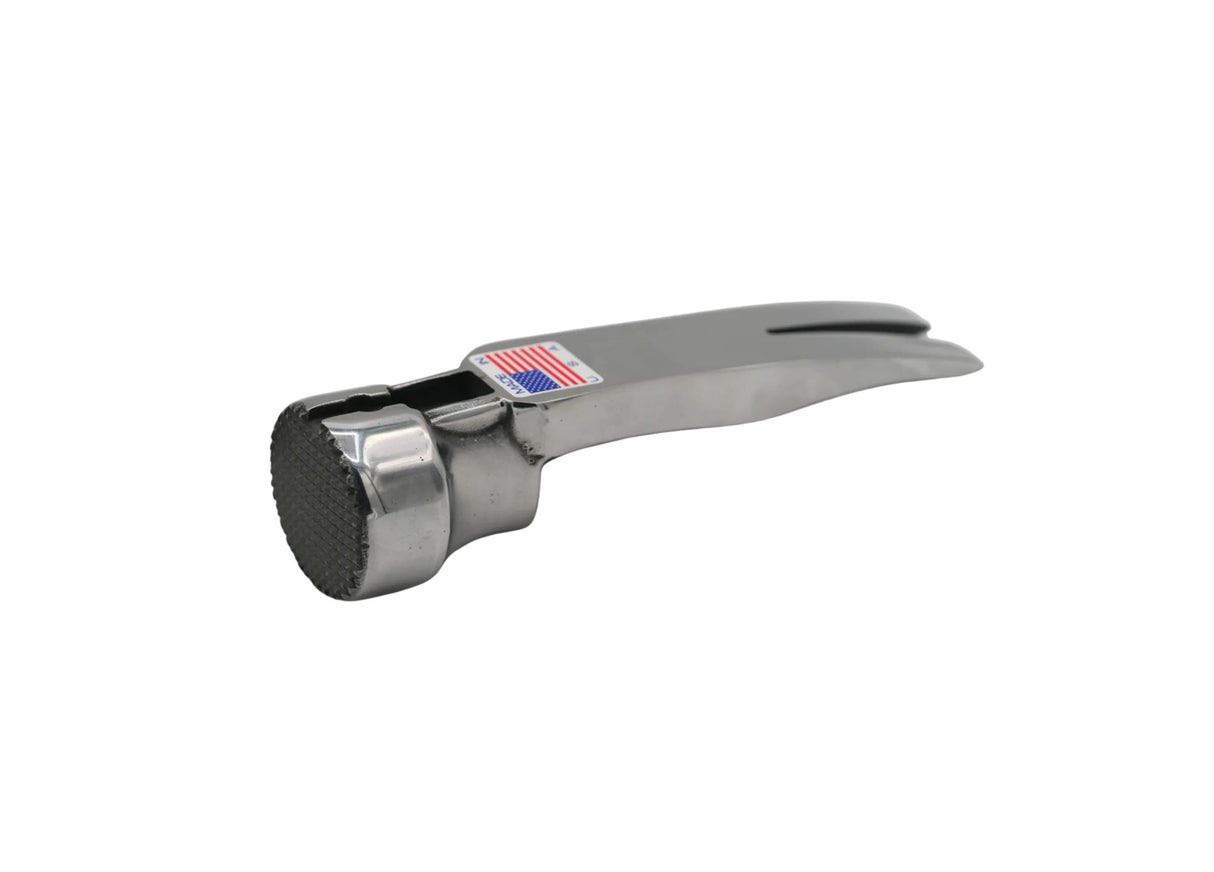 Polished Martinez Tool Co. M1 Milled Face Framing Hammer Head