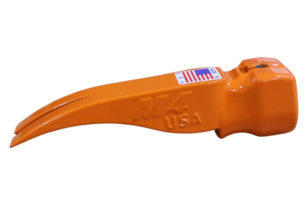 M4 12oz Smooth Face Finish Head Orange