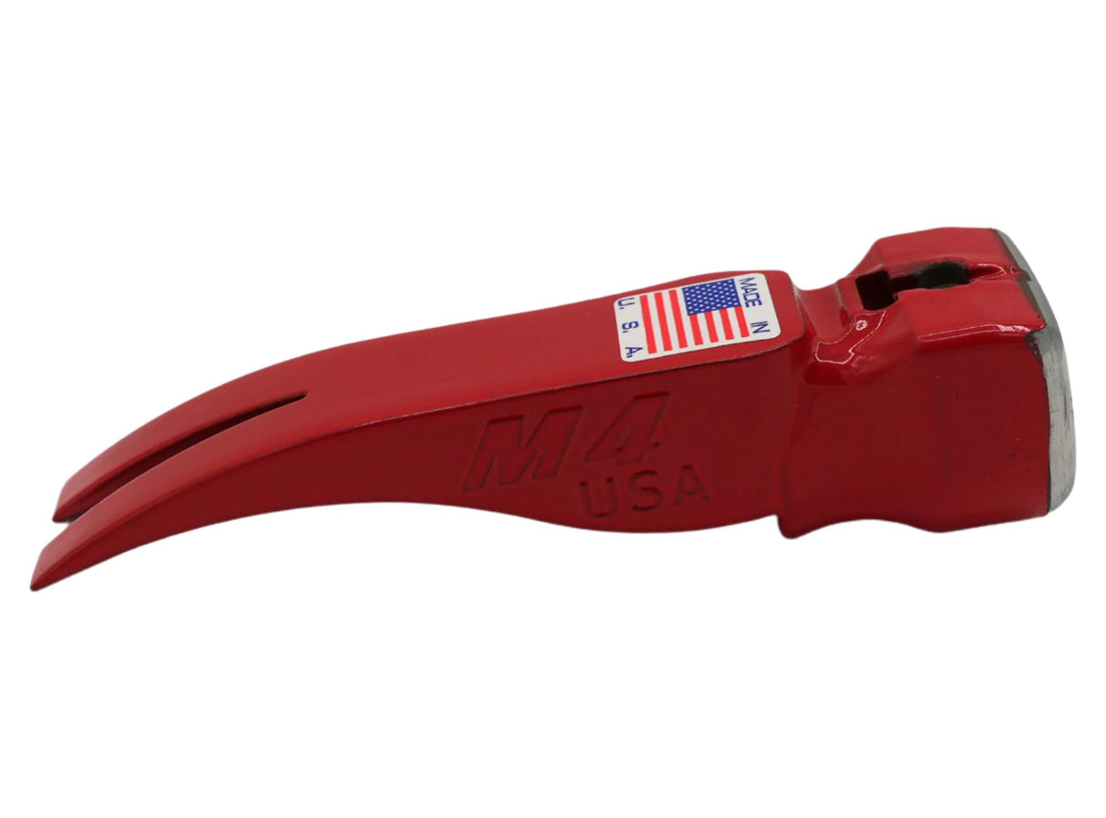 M4 12oz Smooth Face Finish Head - Red