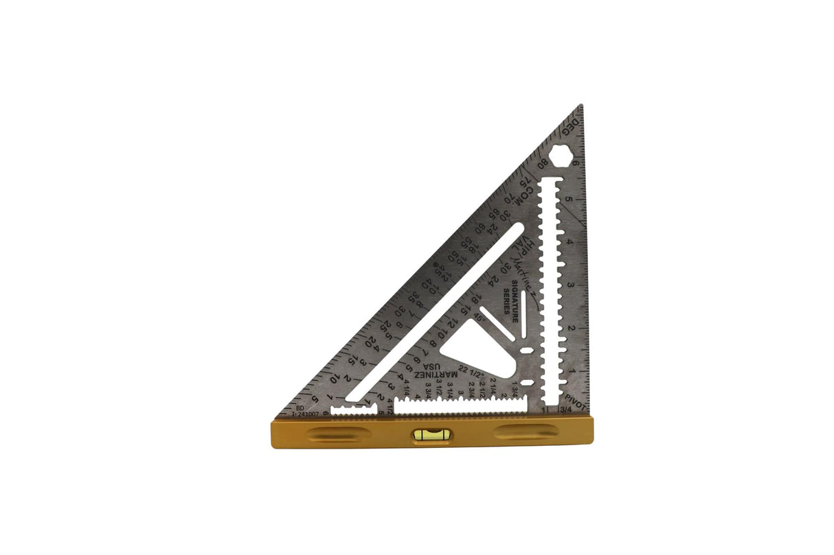 Martinez Titanium Rapid Square Imperial Blade Gold