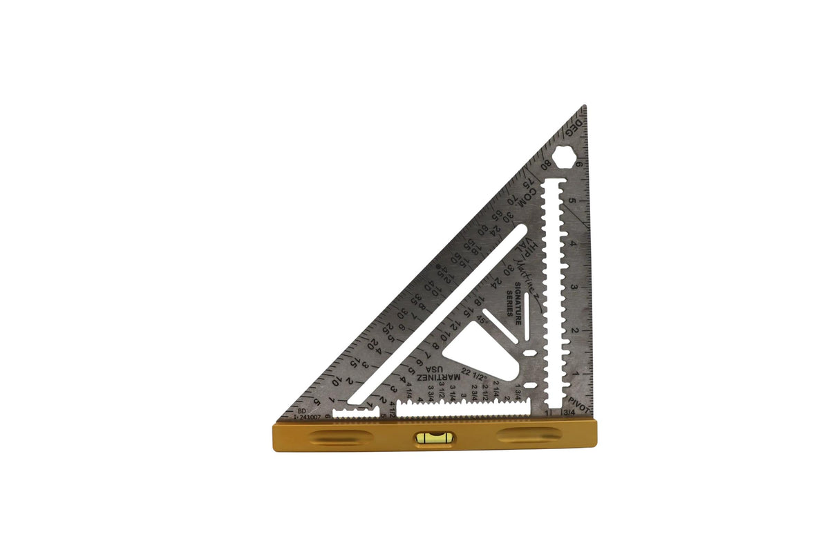 Martinez Titanium Rapid Square Imperial Blade Gold