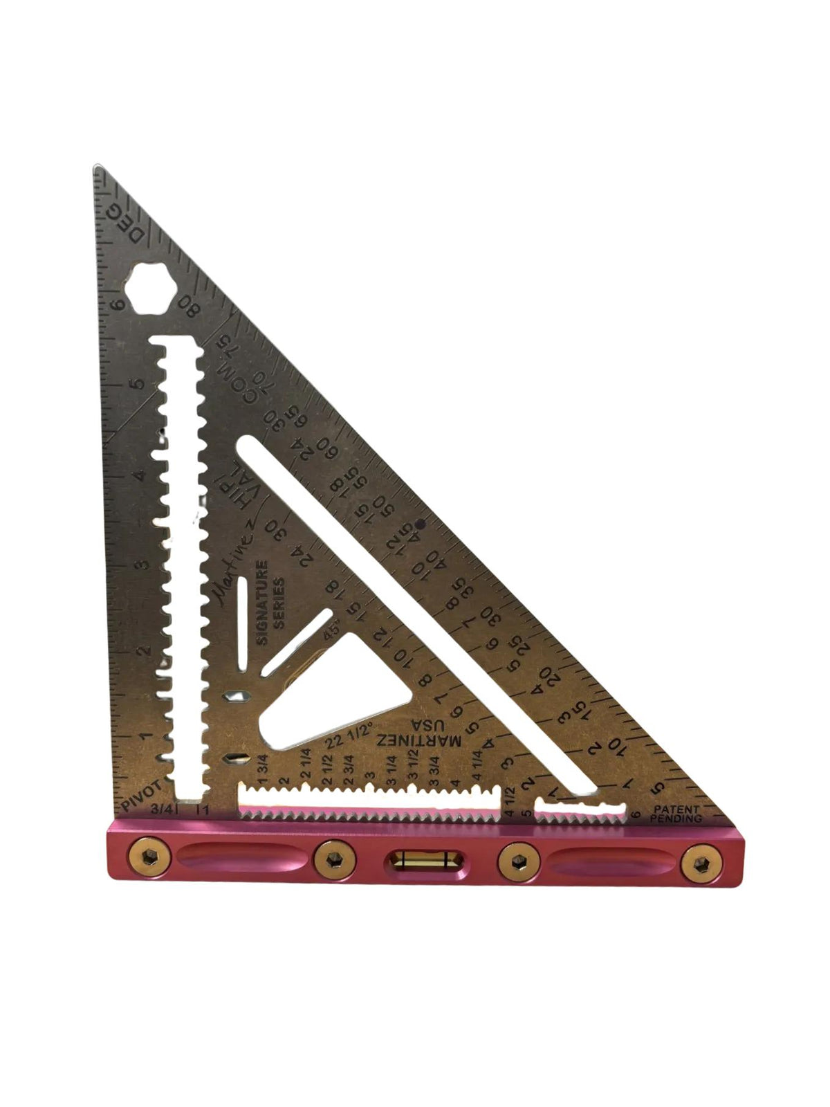 Martinez Titanium Rapid Square Imperial Blade Pink