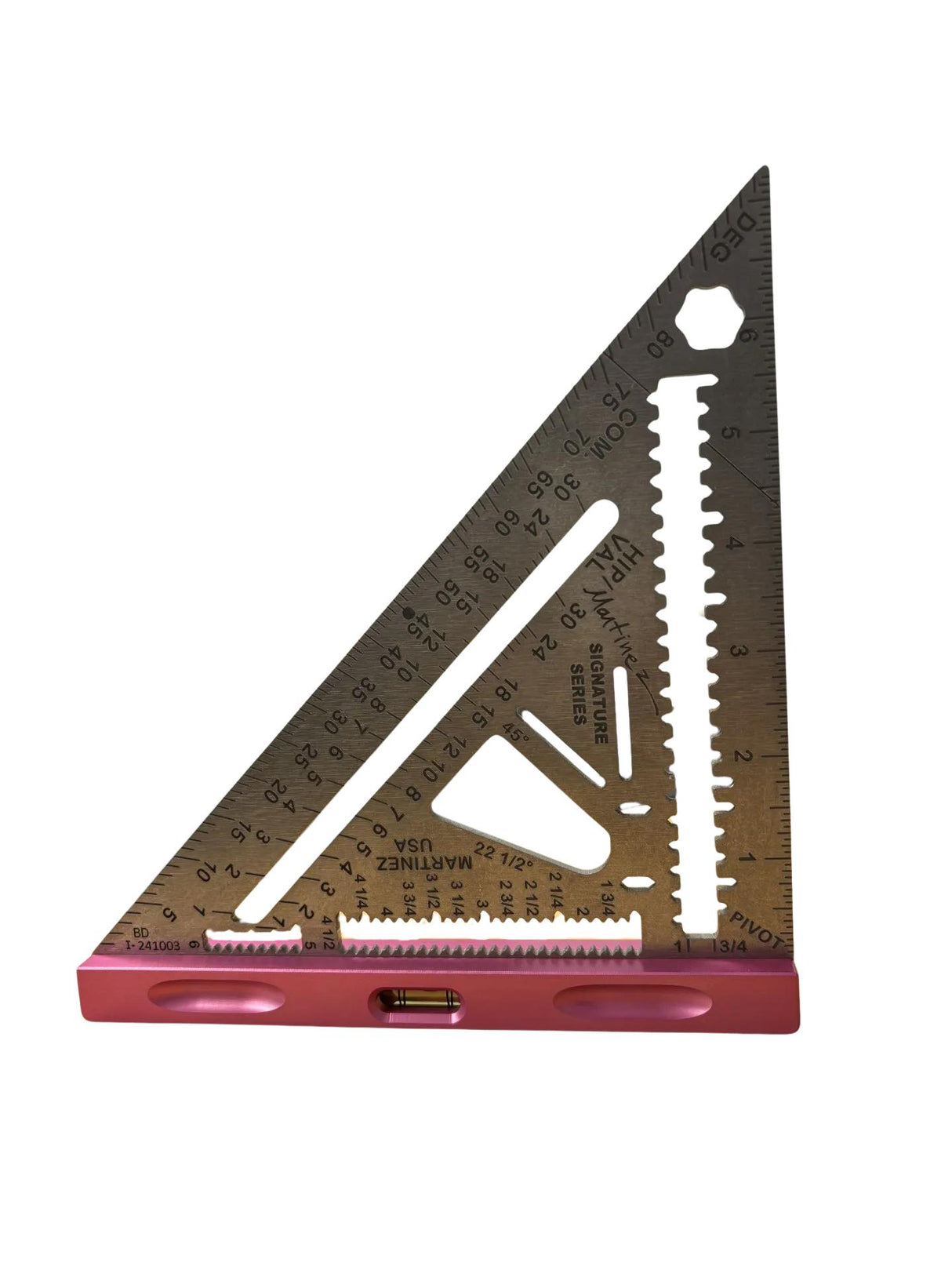 Martinez Titanium Rapid Square Imperial Blade Pink