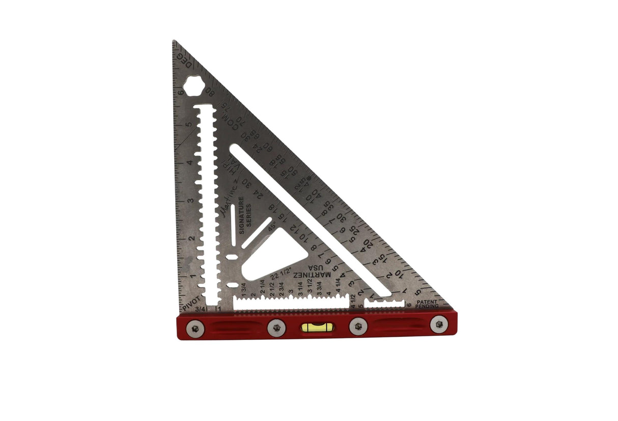 Martinez Titanium Rapid Square Imperial Blade Red