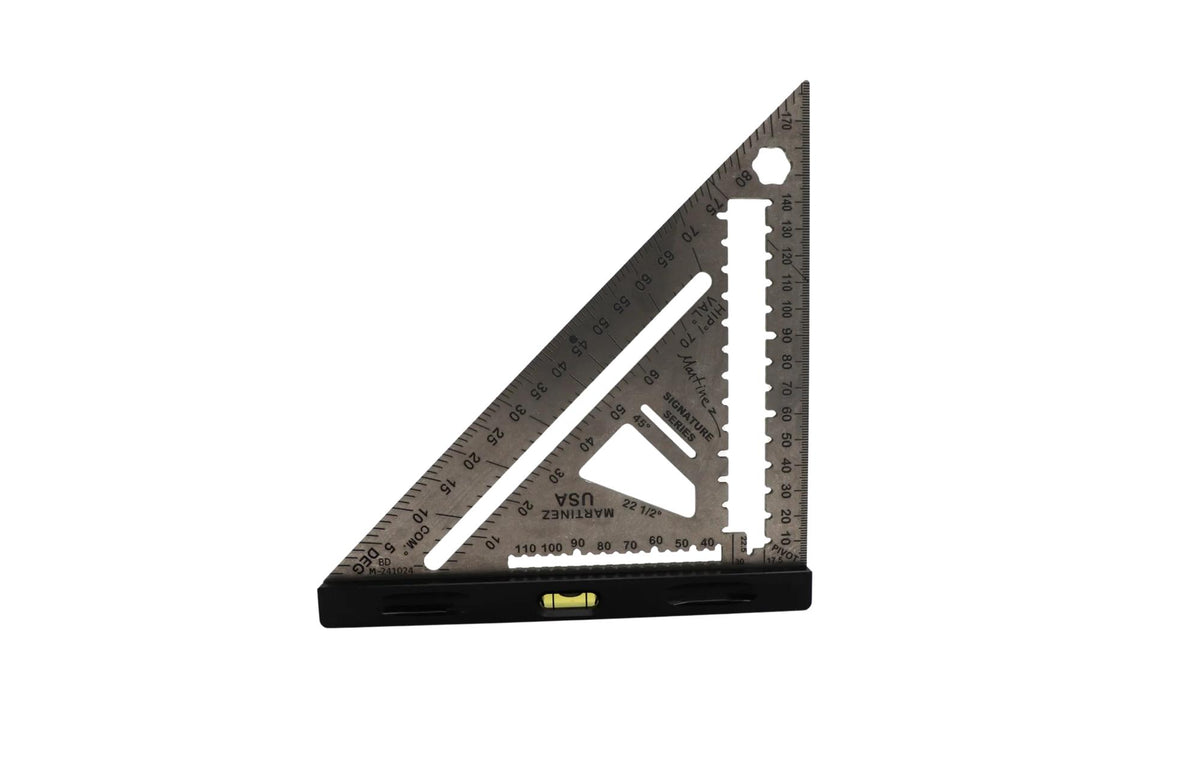 Martinez Titanium Rapid Square Metric Blade Black