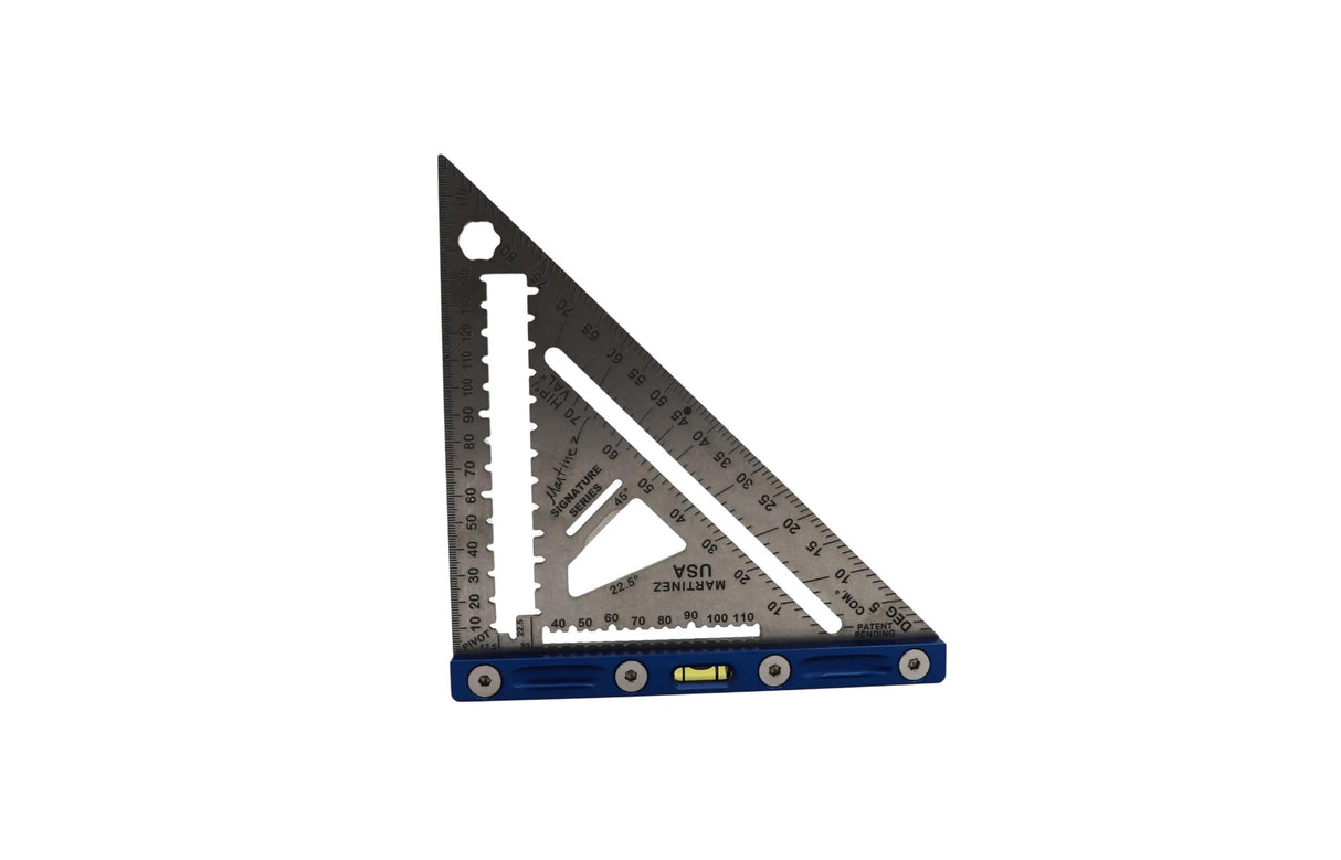 Martinez Titanium Rapid Square Metric Blade Blue