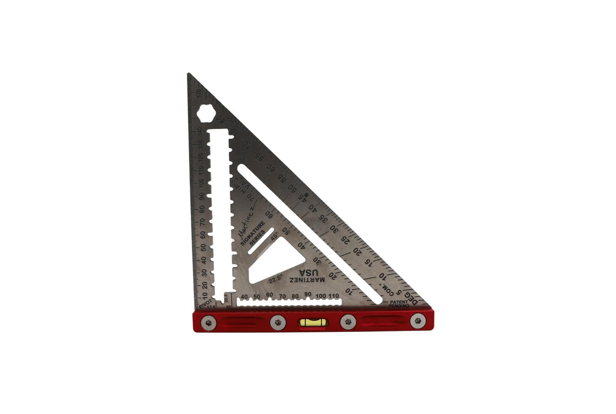 Martinez Titanium Rapid Square Metric Blade Red