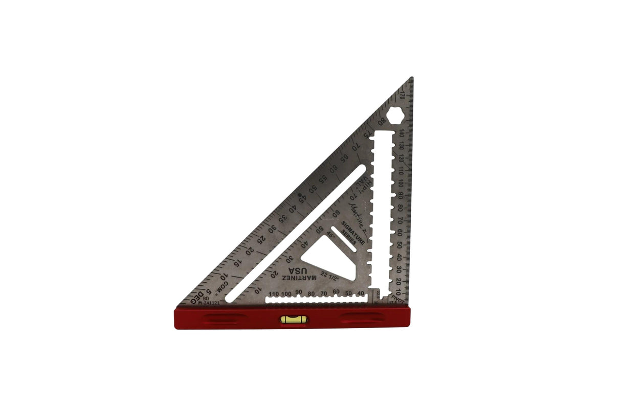 Martinez Titanium Rapid Square Metric Blade Red