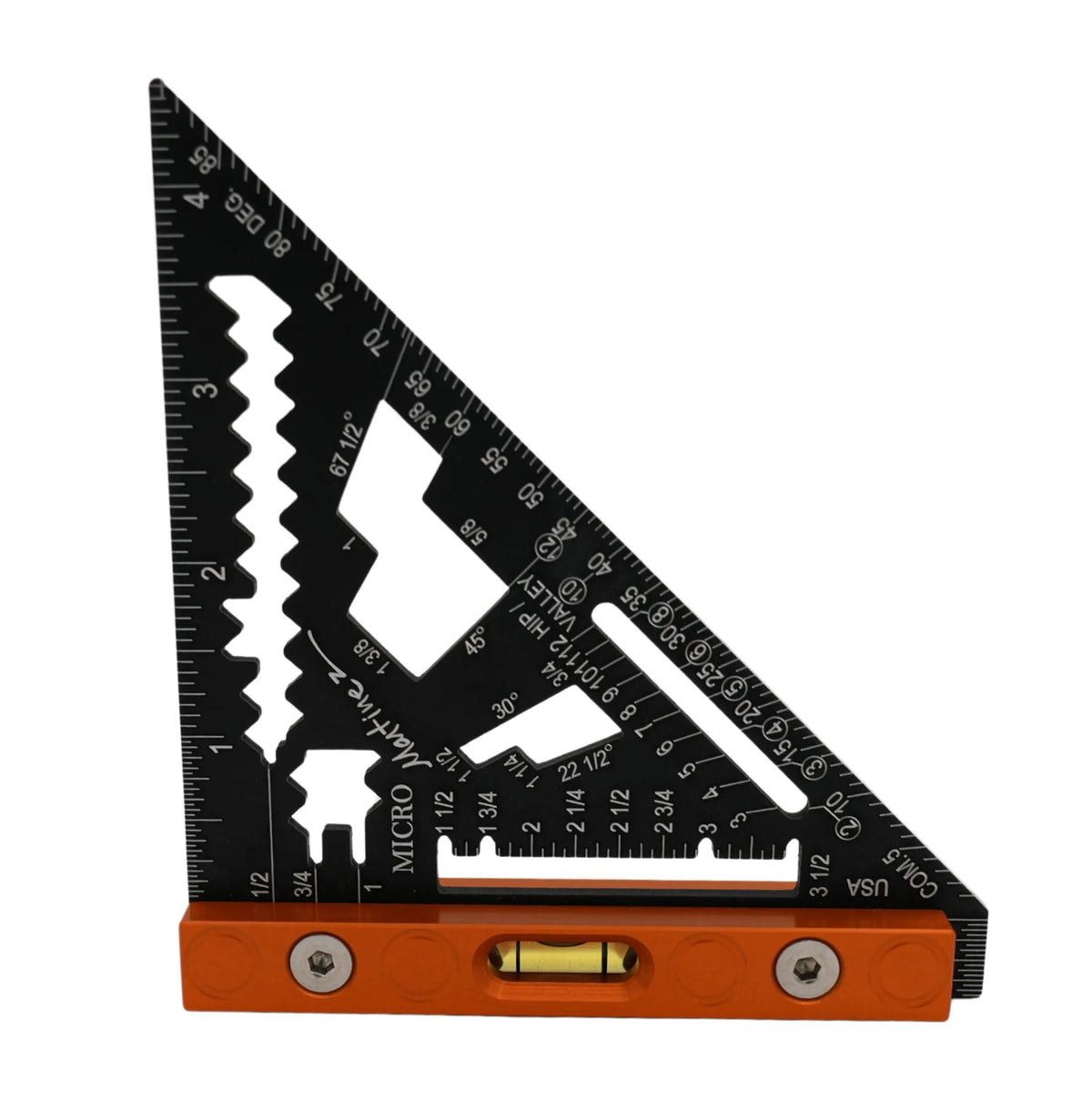 Martinez Aluminum Micro Square Imperial Orange