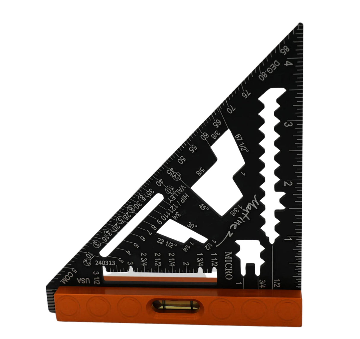 Martinez Aluminum Micro Square Imperial Orange