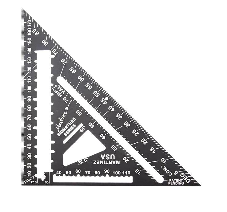 Martinez Aluminum Rapid Square 7075 Metric Blade
