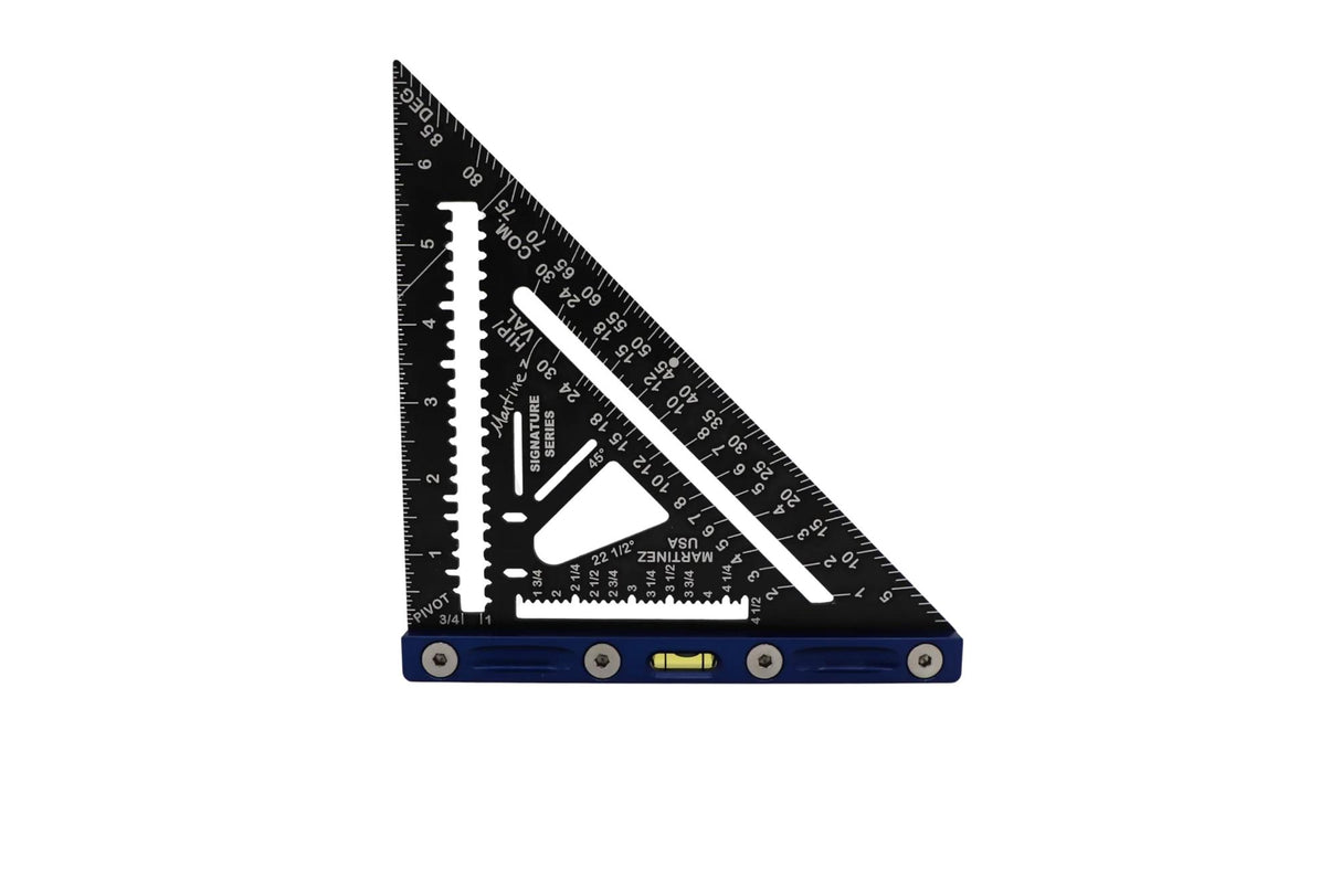 Martinez Aluminum Rapid Square Imperial Blade Blue