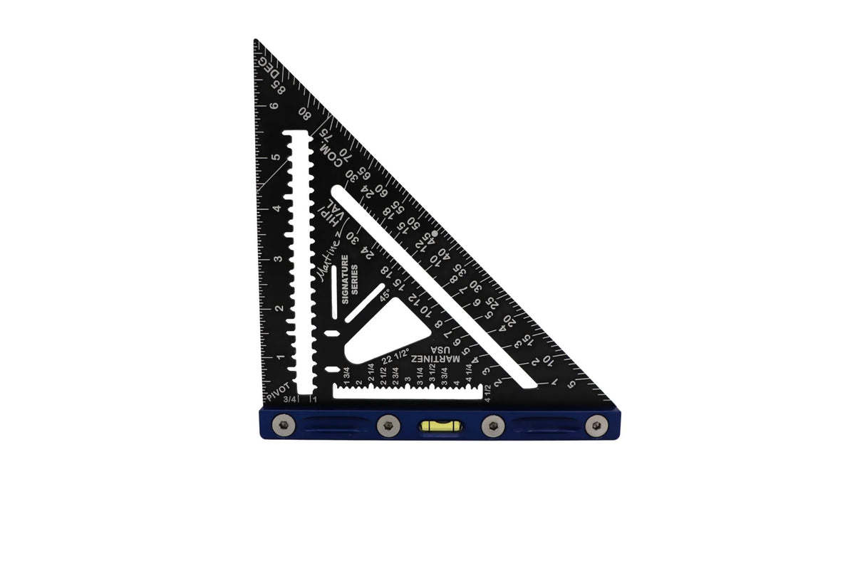 Martinez Aluminum Rapid Square Imperial Blade Blue