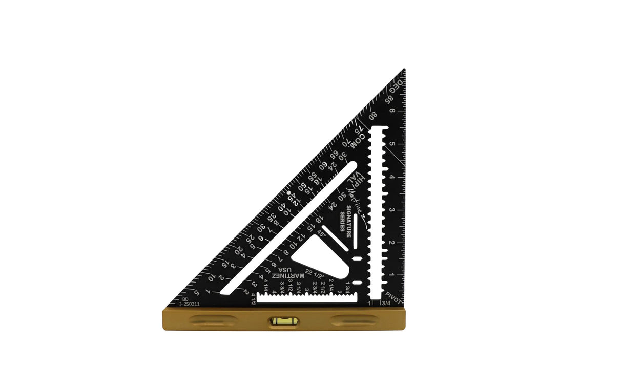 Martinez Aluminum Rapid Square Imperial Blade Gold