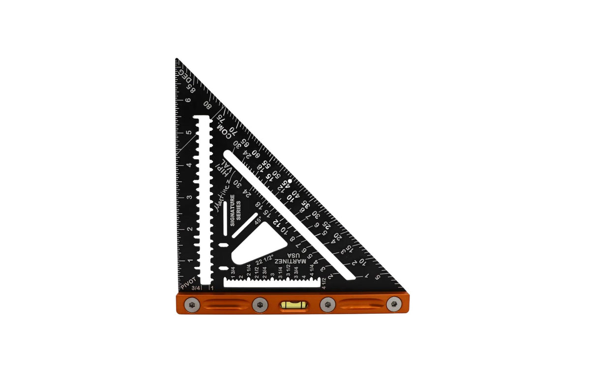 Martinez Aluminum Rapid Square Imperial Blade Orange