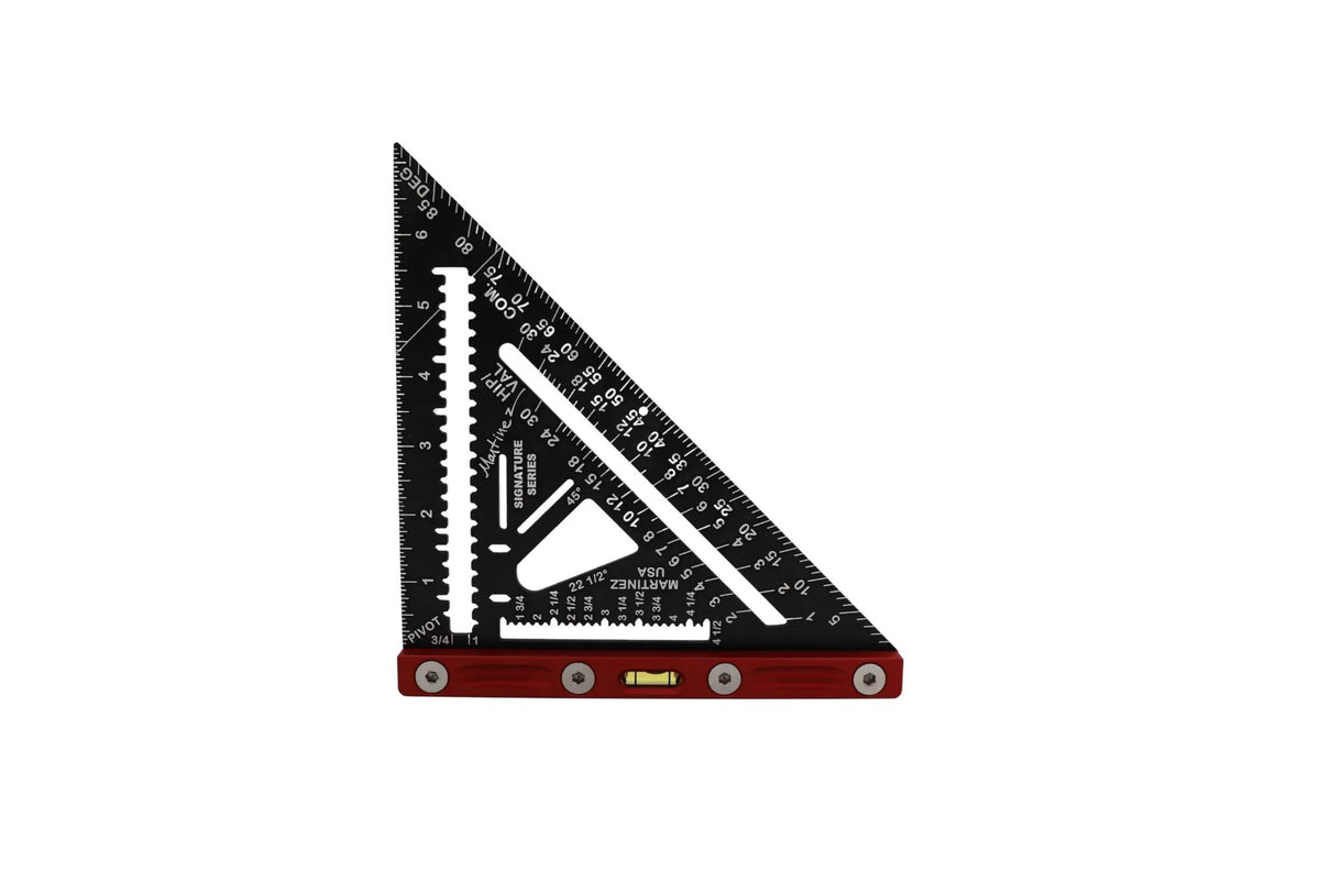 Martinez Aluminum Rapid Square Imperial Blade Red