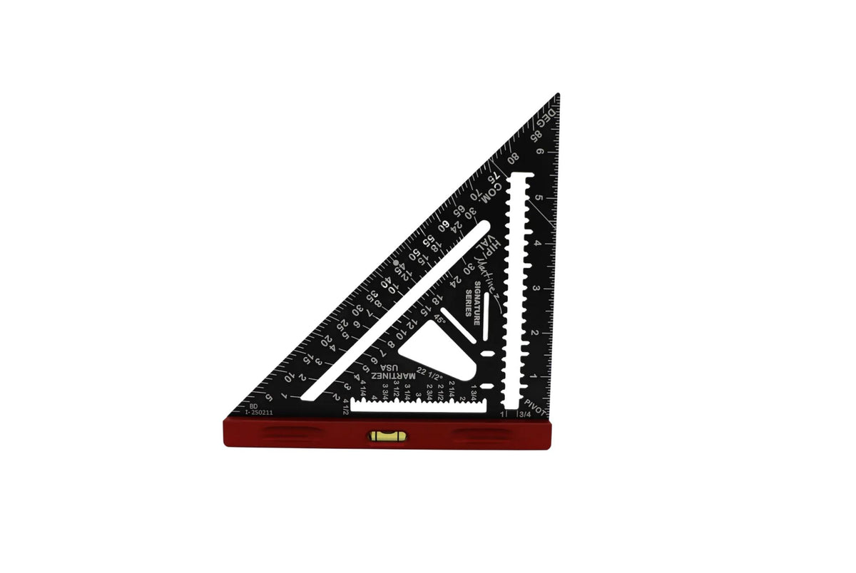 Martinez Aluminum Rapid Square Imperial Blade Red