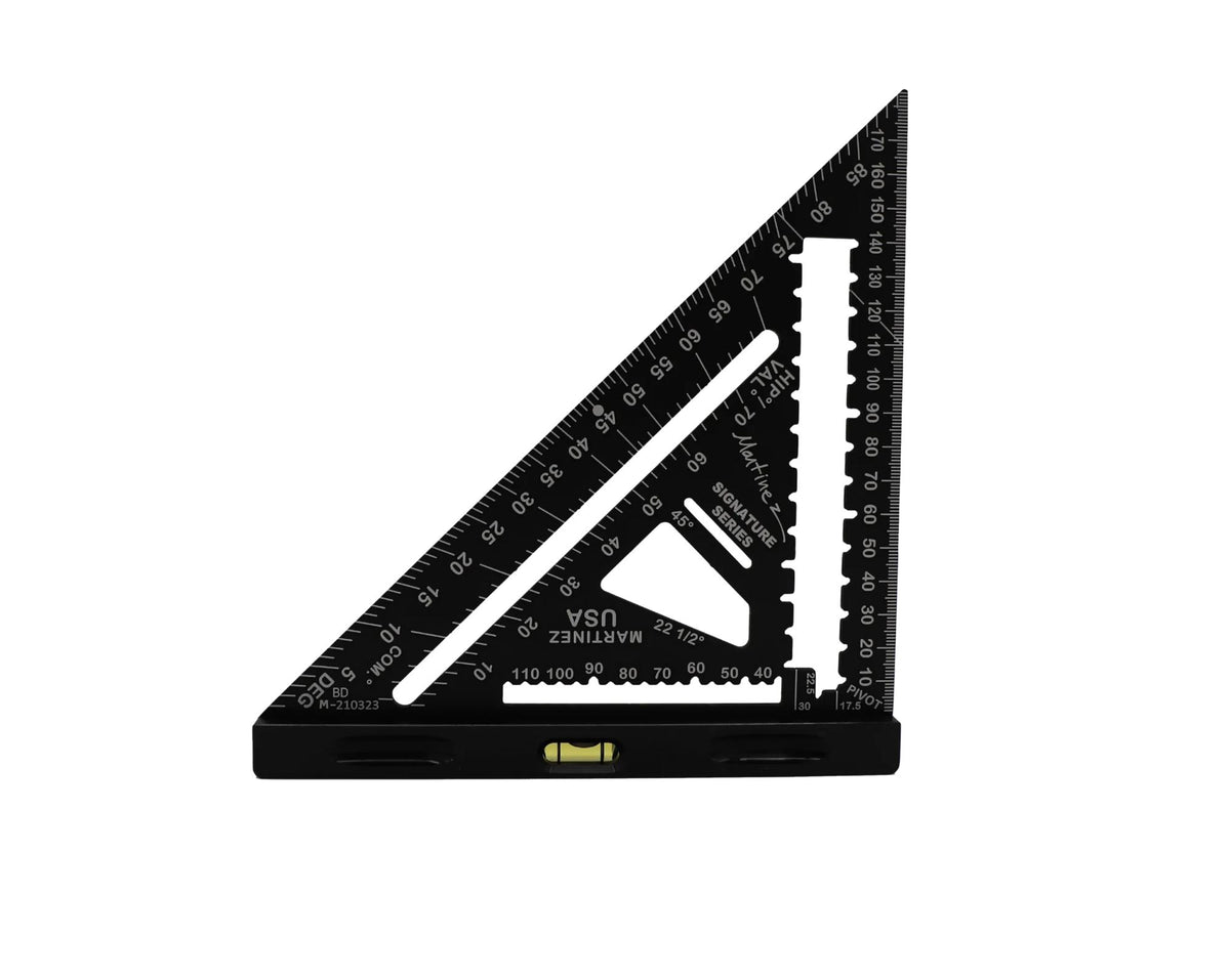 Martinez Aluminum Rapid Square Metric Blade Black