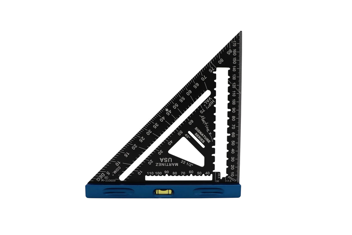 Martinez Aluminum Rapid Square Metric Blade Blue