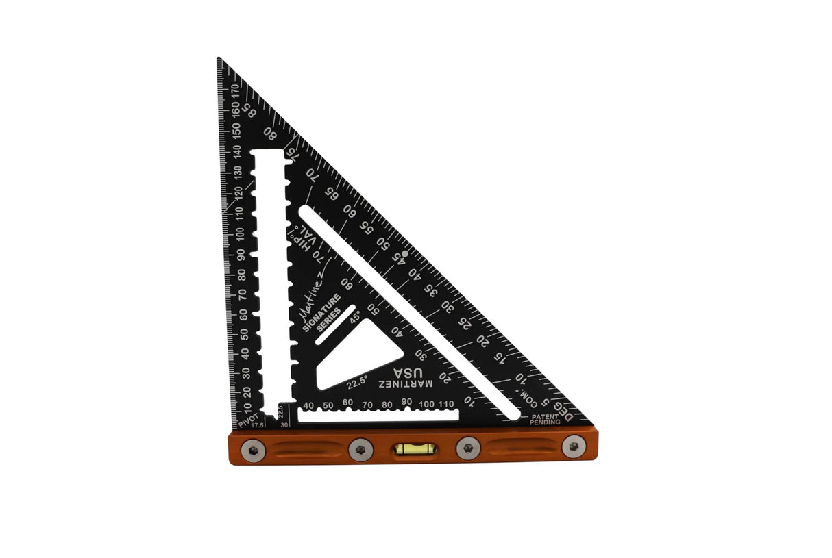 Martinez Aluminum Rapid Square Metric Blade Orange