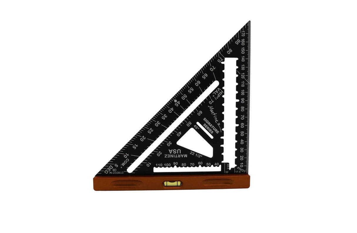 Martinez Aluminum Rapid Square Metric Blade Orange