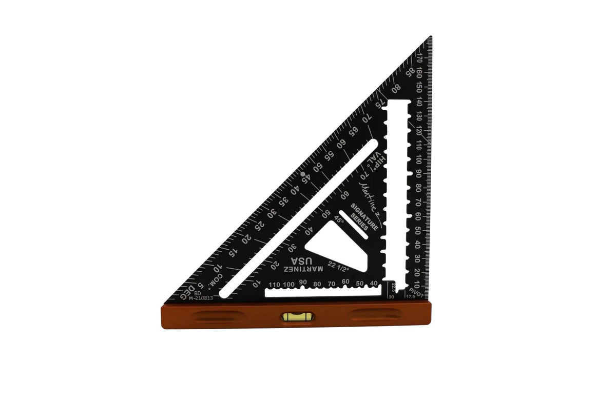 Martinez Aluminum Rapid Square Metric Blade Orange