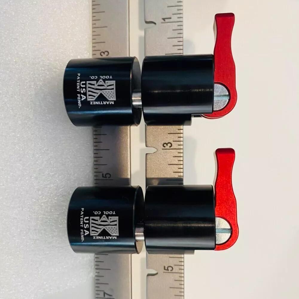 MTC Premium Aluminum Stair Gauge - Black (2pcs)